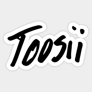 Toosii Merch Toosii Logo Sticker